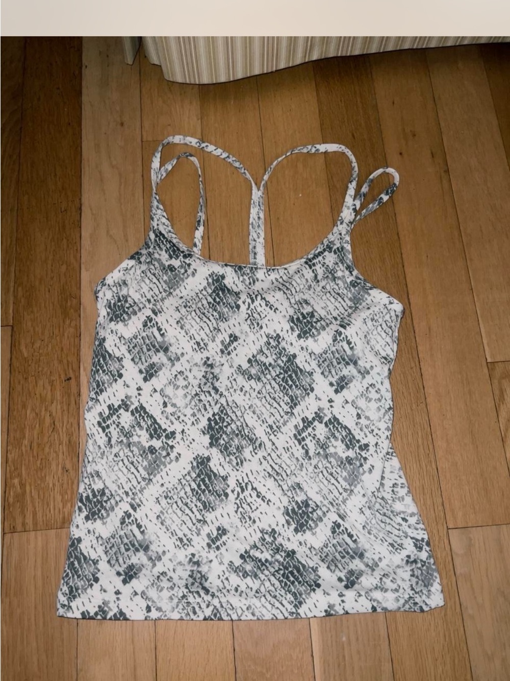 Victoria's Secret pink snake skin print small